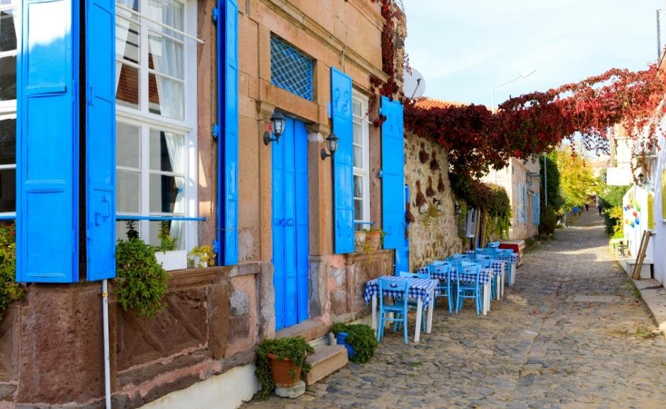Greek houses in Ayvalik